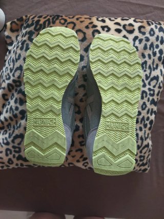 Zapatillas Munich Hombre Grises y Verdes