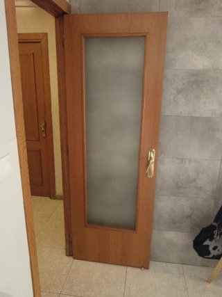 Puerta maciza color roble 70x200 60x200