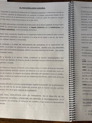 Cuaderno temas transversales historia españa PAU