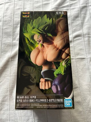 Figura Broly Fullpower Dragon Ball Banpresto