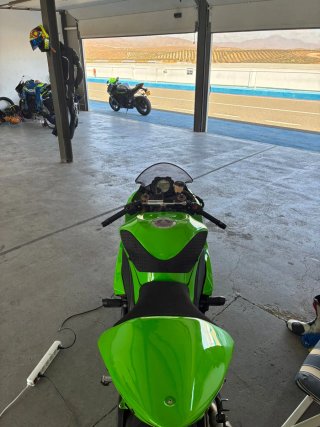 Kawasaki ZX10R 2009 Circuito Verde