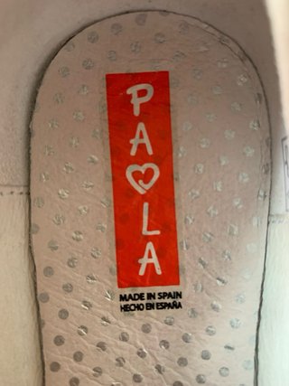 Bailarinas Blancas Paola con lazo