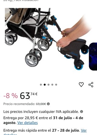 Patinete Be Cool para Silla de Paseo