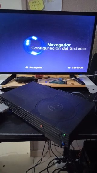 Consola PlayStation 2 Negra + Accesorios