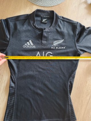 Camiseta Rugby All Blacks Talla S Negra Adidas