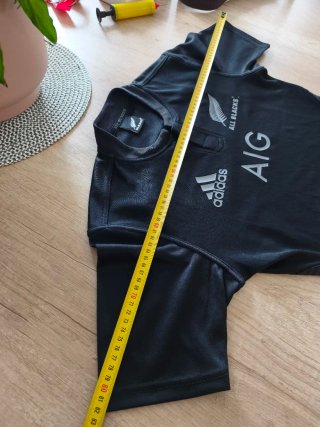 Camiseta Rugby All Blacks Talla S Negra Adidas