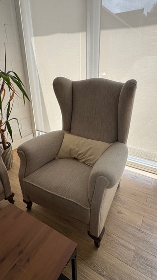 Tresillo 3 plazas + 2 sillones orejeros