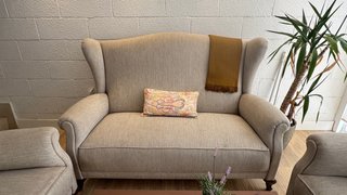 Tresillo 3 plazas + 2 sillones orejeros
