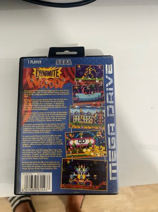 Dynamite Headdy Sega Mega Drive