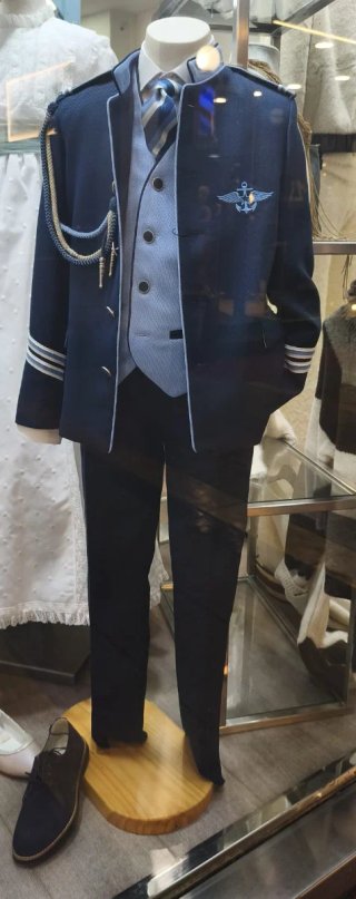 Traje de Comunión Azul Marino