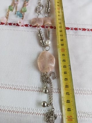 Parure gioielli oro e rosa