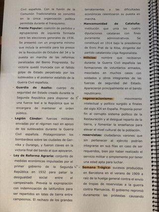 Cuaderno de trabajo Historia de España PAU