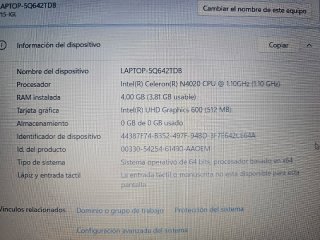 Portátil Lenovo IdeaPad 1 15IGL Windows 11