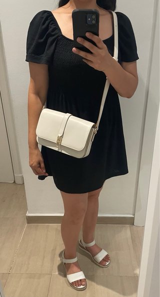 Bolso bandolera Tommy Hilfiger blanco