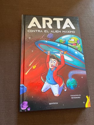 Libro: “arta contra el alien máximo”