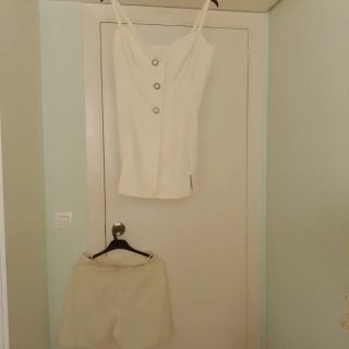 Conjunto Coronel Tapioca Talla 44 Top y Short