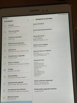 Samsung Galaxy Tab A Blanca