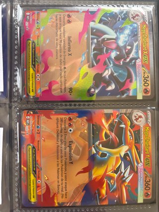 Mega Charizard X & Y EX Cartas Pokémon