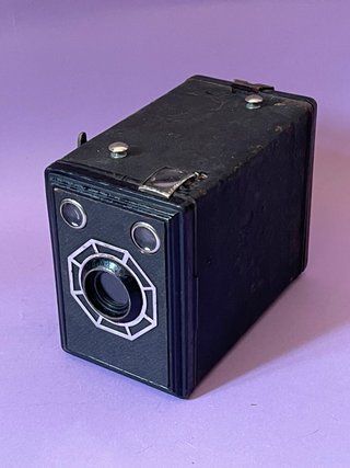 Cámara de caja Antigua Gap Negra 6x9