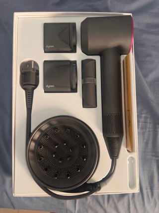 Secador Dyson Supersonic gris/rosa