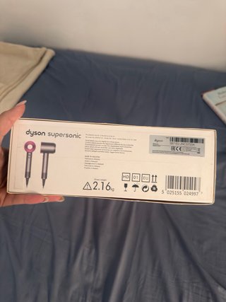 Secador Dyson Supersonic gris/rosa