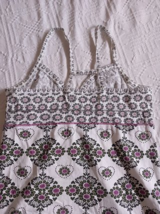 Camiseta tirantes estampada Bershka Talla L
