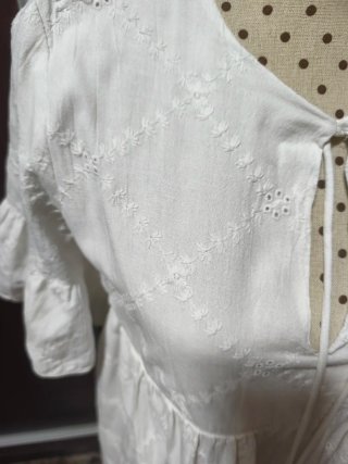 Vestido blanco Zara talla S