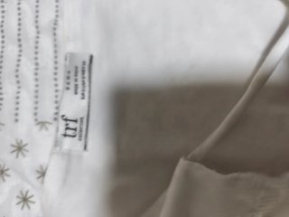 Vestido blanco Zara talla S