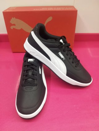 Zapatillas Puma Hombre Negras y Blancas