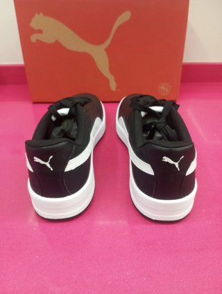 Zapatillas Puma Hombre Negras y Blancas