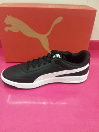 Zapatillas Puma Hombre Negras y Blancas