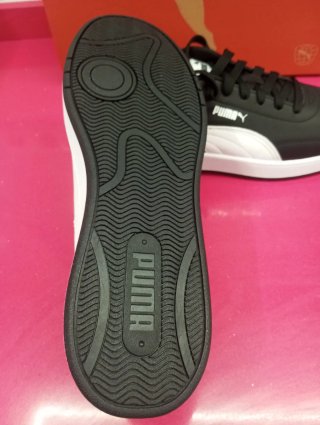 Zapatillas Puma Hombre Negras y Blancas