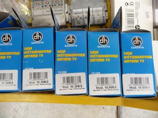 Material para instalación de antenas tv