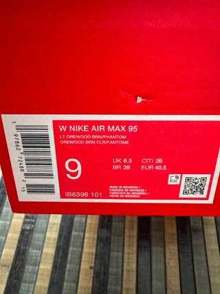 Nike Air Max 95 IB6396-101 Talla 40.5 EU