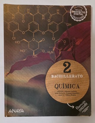Libro Química ANAYA 2º Bachillerato