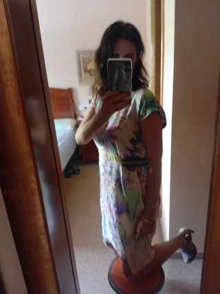Vestido Numph Talla L Multicolor
