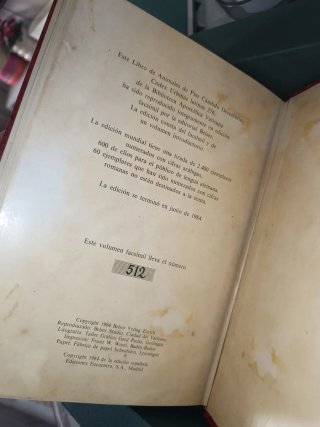 Fascimil Libro de los Animales Pier Cándido