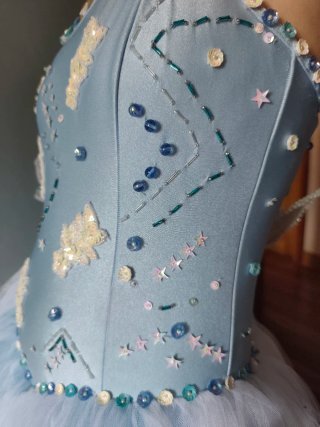Vestido Ballet Hecho a Mano