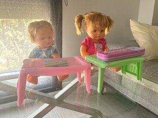 Nenuco al cole: Muñecos y pizarra
