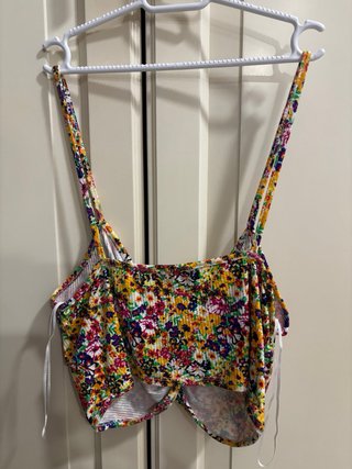 Top floral tirantes Lefties Talla M