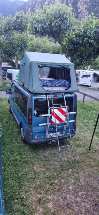 Tienda de techo para furgoneta