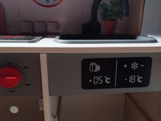 Cocina infantil de madera