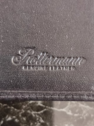 Cartera Piel Valencia CF Roller mann Negra