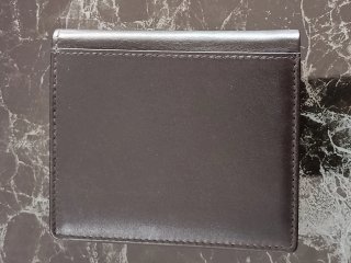 Cartera Piel Valencia CF Roller mann Negra