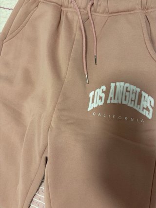 Conjunto Shein Los Angeles rosa