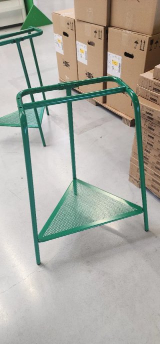 2 Caballetes Ikea Verdes Metálicos