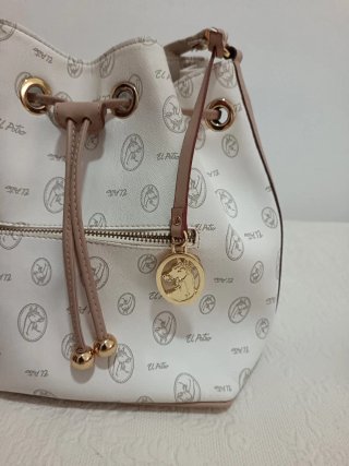Bolso El Potro Blanco Estampado
