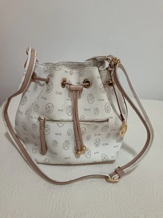 Bolso El Potro Blanco Estampado