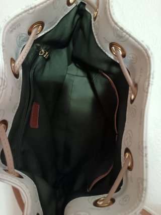 Bolso El Potro Blanco Estampado