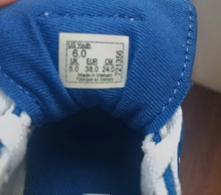 Zapatillas Vans Azul Talla 38, no negocio precio